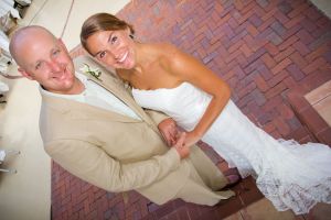 jennie and corey wedding portrait